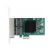 Tarjeta DeLOCK PCI Express x1 a 4 x RJ45 Gigabit LAN BCM