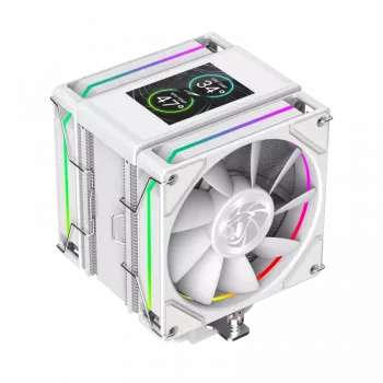 Gamemax | Disipador de aire para CPU | SIGMA 620 LCD | blanco