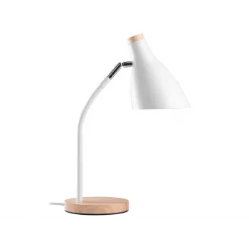 Lámpara de mesa Borland TRAOSW47235 blanca — iluminación de escritorio, diseño compacto