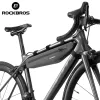 Rockbros AS-052 bolsa de cuadro para bicicleta impermeable gris