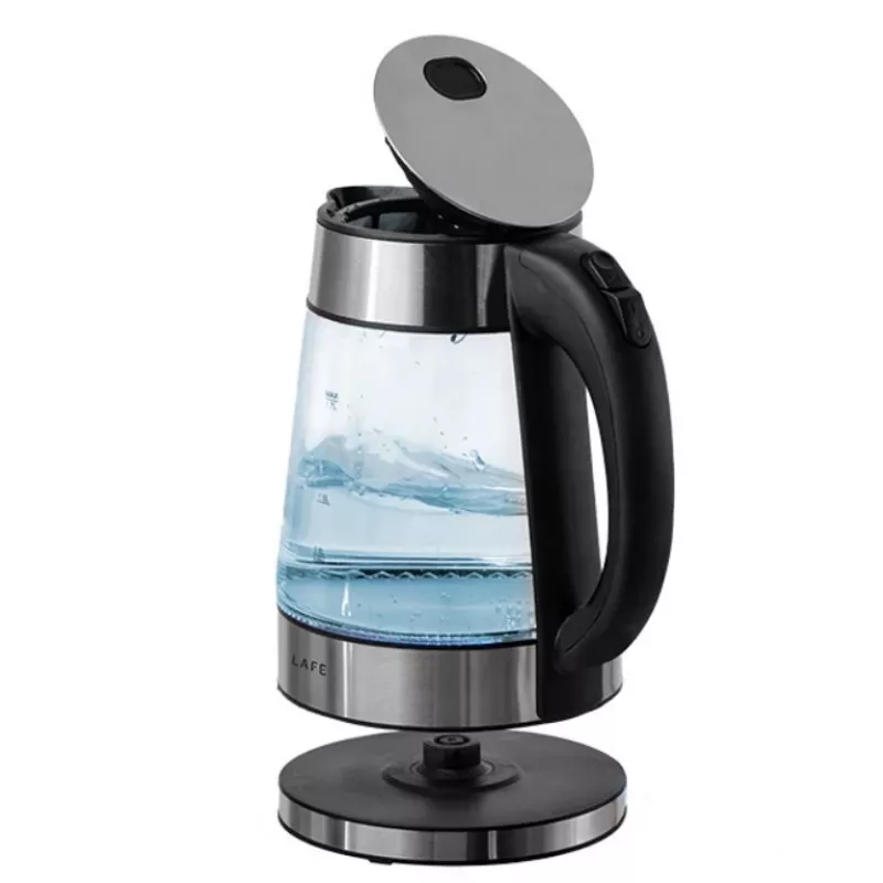 Hervidor de cristal LAFE LAFCZA47618 – 1,5 L de capacidad, 100% reciclable