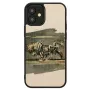 Funda para móvil Man and Wood para iPhone 12 mini — diseño de toro blanco