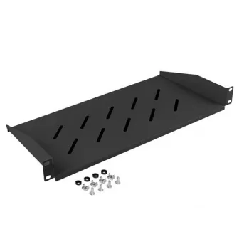 Lanberg AK-1014-B bandeja de 19 pulgadas 1U 483x220 mm, 25 kg, negro