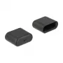 Tapa protectora para conector hembra DeLOCK 64008 USB Type-C negra