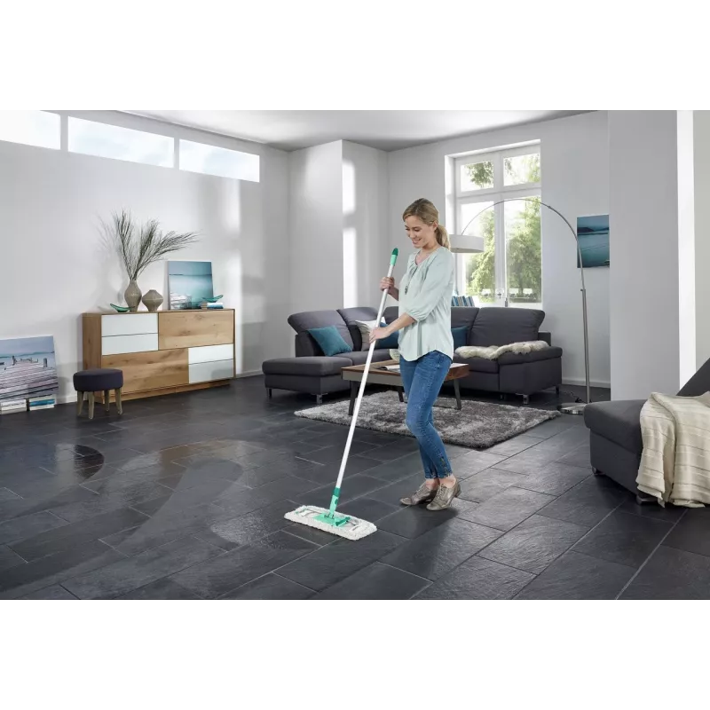 Leifheit Profi XL cotton plus 55020 fregona, 42 cm, mango de aluminio