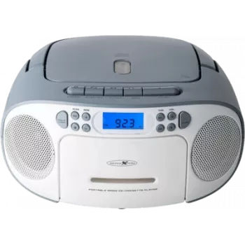 Reflexion RCR2260 reproductor de CD portátil (boombox), blanco/azul