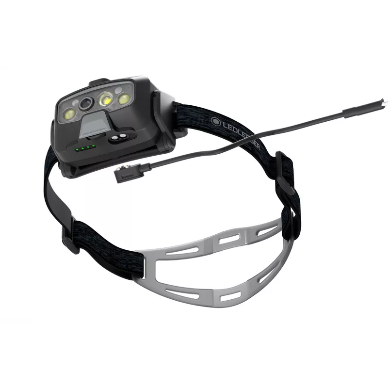 Linterna frontal LED Ledlenser HF8R Core Negra