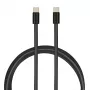 iBOX IKUTC Cable USB-C 60W 1m Negro