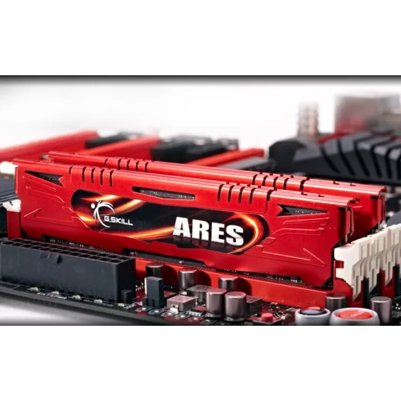 DIMM 16 GB DDR3-2133 (2x 8 GB) kit dual, memoria RAM F3-2133C11D-16GAR, Ares, INTEL XMP