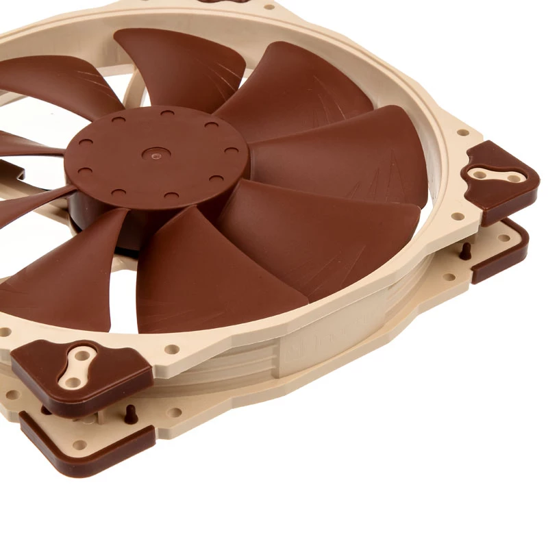 Ventilador de caja Noctua NF-A20 5V PWM, 200 mm, 5 V, PWM, 350–800 rpm, 146,9 m³/h, 18,1 dB, rodamiento SSO