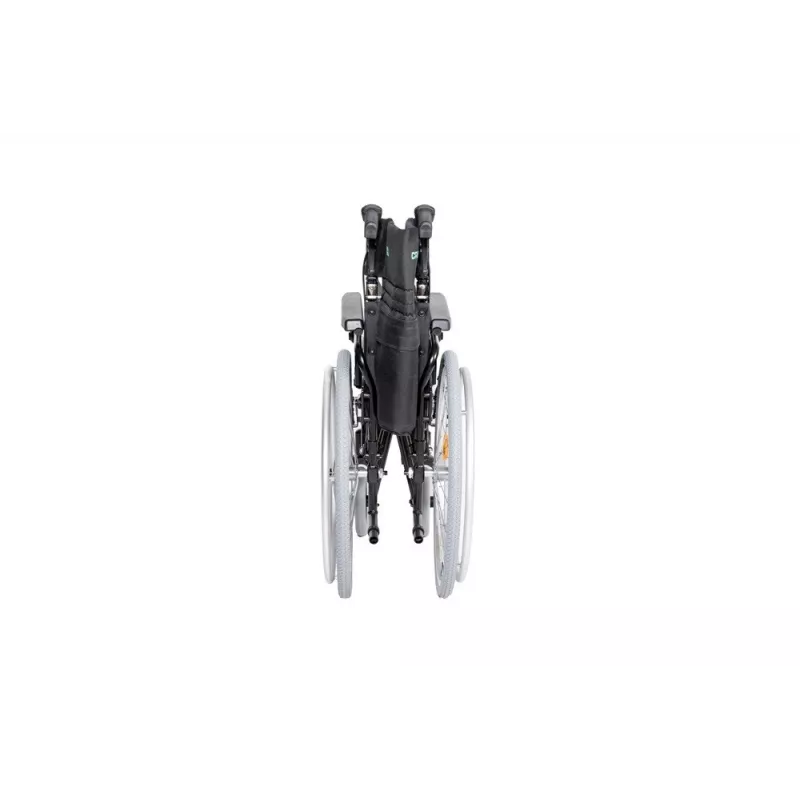 Silla de ruedas manual REHA FUND RF-1 Cruiser, ancho de asiento 48 cm, plegable, 4 ruedas, carga máx. 120 kg