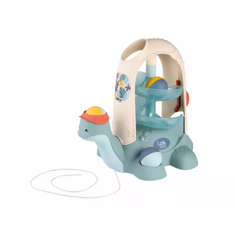Pista de bolas Smoby Dickie Little pista de bolas tortuga diseño multicolor para niños pequeños