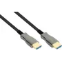 Cable HDMI 2.1 híbrido AOC Ultra-High-Speed, 8K @60Hz / 4K @120Hz, 48 GBit/s, negro, 100m, PYTHON (AOC-H21100)