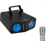 Luminaria EUROLITE DMF-4 Hybrid 4-in-1 LED Flower Effect, luz multimodo para escenario y eventos