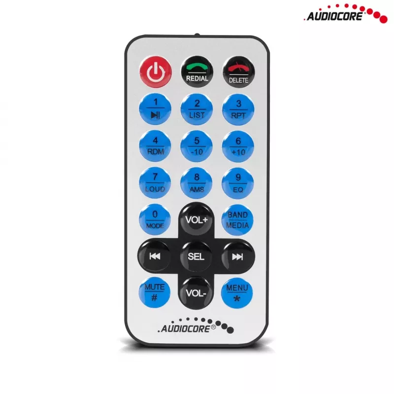 Audiocore AC9900 MP5 AVI DivX head unit con manos libres Bluetooth + mando a distancia