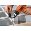 Pistola de aire caliente Black & Decker KX1650 — 1750 W, hasta 600 °C, caudal de aire 570–740 l/min, cable de 2 m, 600 g