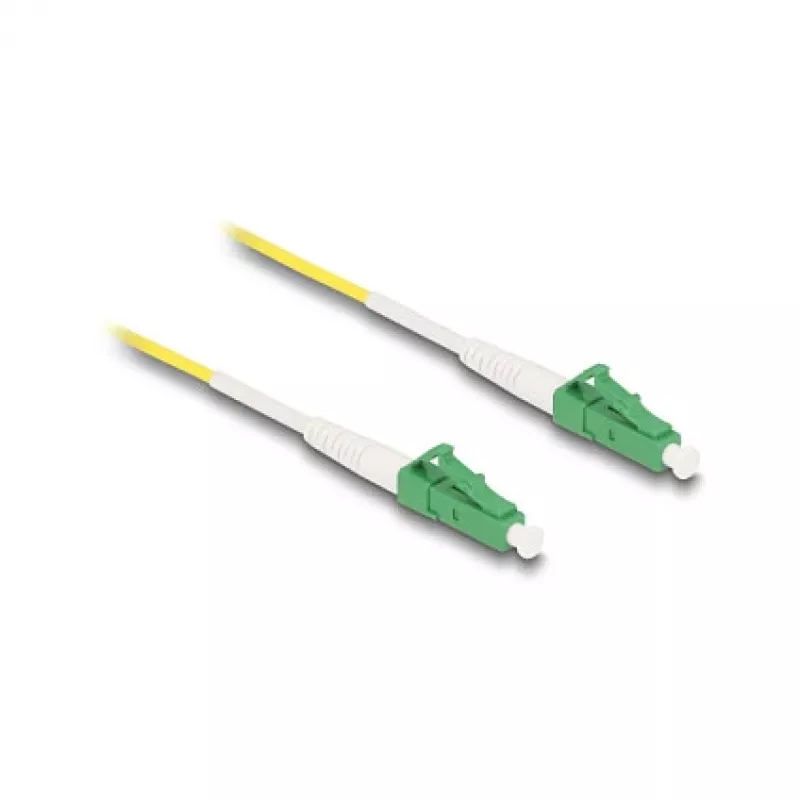 Cable de fibra óptica InfiniBand DeLOCK 0,5 m LC LC/APC amarillo 83219