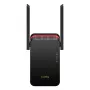 Amplificador de señal Wi‑Fi Cudy RE3000 2400–5000 MHz, 802.11ax/ac/n/g/b/a, Ethernet 100 Mbps, antena externa, negro/rojo