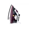 Plancha Adler AD 5022 seca y con vapor suela cerámica morada, 2200 W