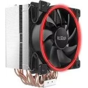 Disipador de CPU PCCOOLER GI-H58UR ventilador de 120 mm, hasta 1800 rpm, disipador de torre