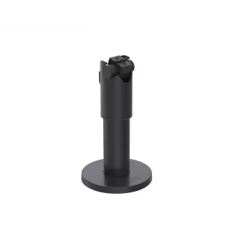 Soporte para terminal POS Ergonomic Solutions SP1 DuraTilt con unidad de rotación de 120 mm, seguridad ClickSafe PCI, blanco (DTP101)