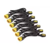 APC AP8704S-NA cable de alimentación negro, amarillo 1,22 m conector hembra C13 conector macho C14