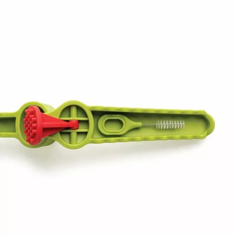 Prensaajos con mango Ototo Design Garligator verde plastico acero