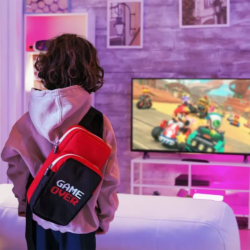 Bolsa de transporte SUBSONIC SA5714 para Nintendo Switch — diseño compacto, material resistente