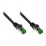 Good Connections Cable de parcheo Cat.6A Outdoor HF negro 2m