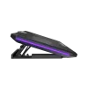 Base refrigeradora para portátil FURY GUNBAI G3 14,1–17,3 pulgadas con 2 ventiladores, iluminación RGB, 2× USB