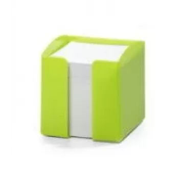 Bloc de notas cuadrado verde Durable TREND 105x100x100 mm