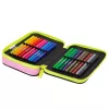 Estuche escolar de doble piso con contenido CoolPack Jumper 2 PANDA GANG