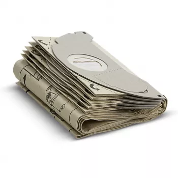 Accesorio para aspirador para Karcher SE 2001 / SE 3001 6.904-143.0 — 5 bolsas marrones resistentes para aspiración en seco, 2 capas, 150×240×8 mm