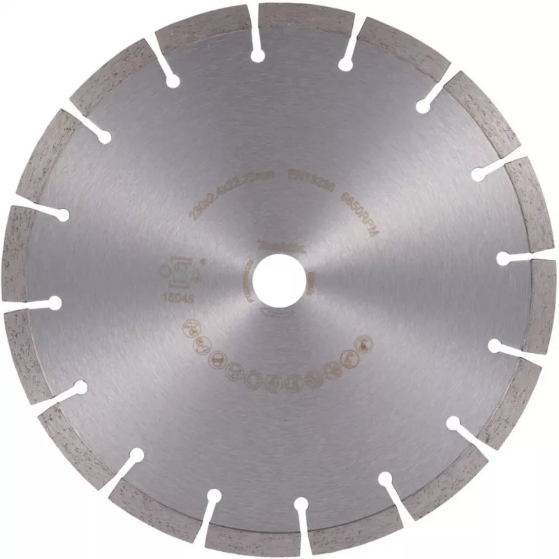 Disco de corte de diamante Makita D-80117 para cortar, 230x22,23 mm