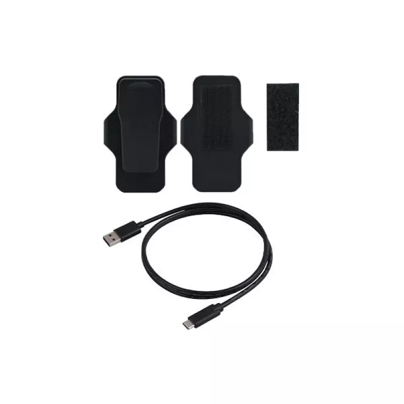 Transcend TS-DBK6 Kit de accesorios para cámara corporal para DPB10C, USB Type-C, 1 m, 360° giratorio