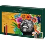 Lápices a base de aceite Faber-Castell Polychromos & Pitt Graphite Matt set de 48 unidades multicolor