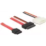Cable SATA DeLOCK 84790 0,5 m SATA 13 pines SATA 7 pines + Molex