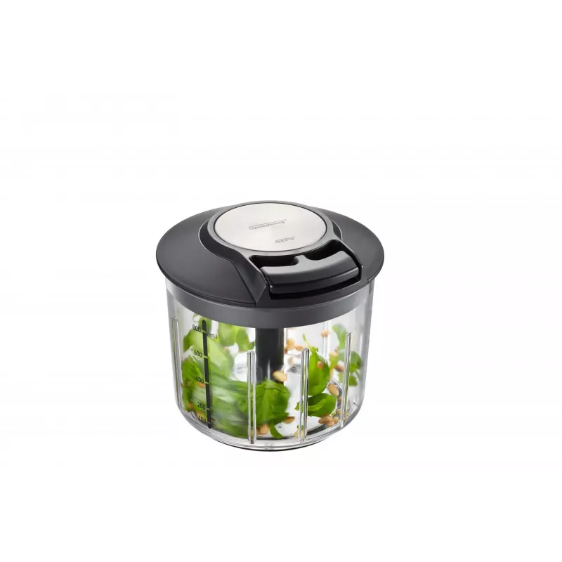 Picadora manual de alimentos GEFU SPEEDWING G-13600 - picadora múltiple con cuerda de tracción