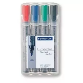 Rotulador Staedtler 356 WP4 4 uds. Negro Azul Verde Rojo