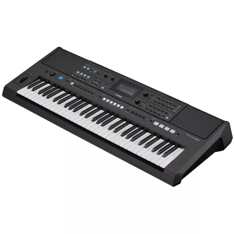 Teclado YAMAHA PSR-E483 — teclado arranger portátil de 61 teclas con respuesta dinámica y USB-MIDI