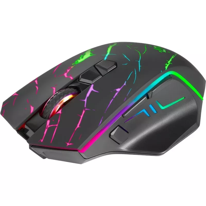 Ratón DEFENDER GM-503 URAN OPTIC RF RGB 3200dpi 8P