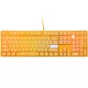 Teclado gaming Ducky One 3 Amarillo, LED RGB - MX-Clear (US)