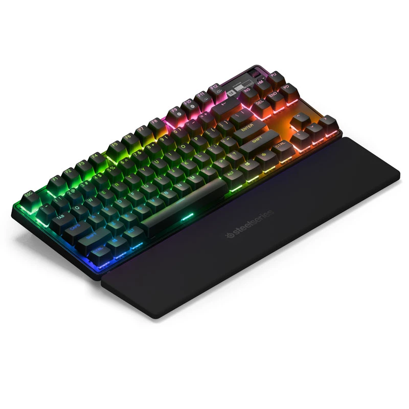 Teclado gaming Steelseries Apex Pro TKL USB + RF Wireless + Bluetooth QWERTZ alemán negro