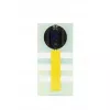 NeXtime Reloj de pared 2855gn Bold Stripes, 19 x 38 cm, pared, verde