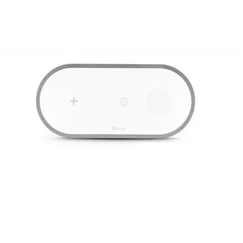 Cargador inalámbrico 3 en 1 Devia V4 10W — para smartphone, Apple Watch, auriculares