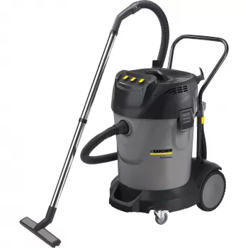 Aspirador en húmedo y seco Kärcher NT 70/3 — 70 L, 3600 W, 25,4 kPa de depresión, 222 l/s de caudal de aire