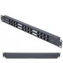 Inyector PoE Extralink 12 puertos 12x 100Mb/s RJ45, rack