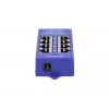 Inyector PoE Extralink Gigabit 4 puertos, 4x 1000Mb/s RJ45, 48V, azul/negro