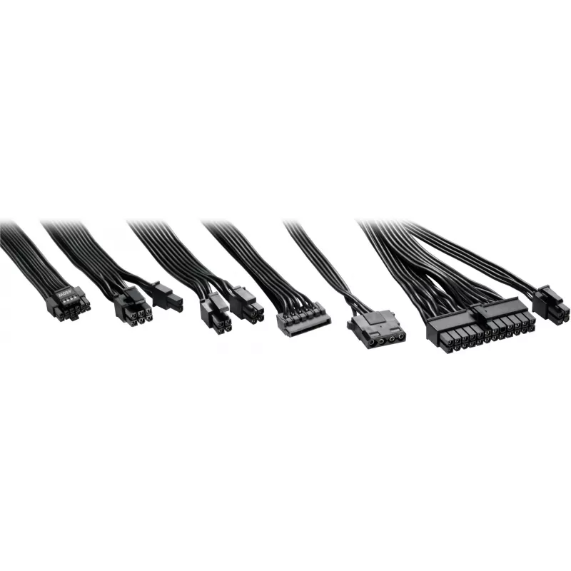 750W Sharkoon Rebel P20 SFX 750W (negro, 1x 12-Pin High Power Connector, 2x PCIe, gestión de cables, 750 Watt)