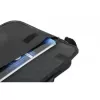 Manhattan Cambridge funda para portátil 17,3 pulgadas, diseño clamshell, negro, LOW COST, compartimento para accesorios, compartimento para documentos en la parte trasera, correa para el hombro (extraíble), compatible con Targus CN418EU, funda para portátil, tres años de garantía